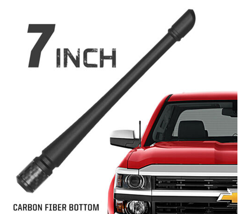 RydonAir 7" Short Antenna for GM Trucks 2007-Up