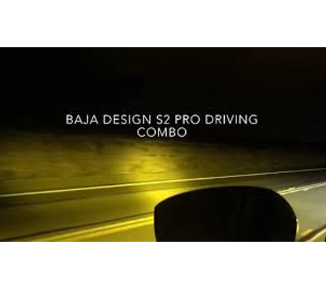 BAJADESIGNS S2 Pro Black LED Auxiliary Light Pod Amber Driving Combo (Pair) - Image 3