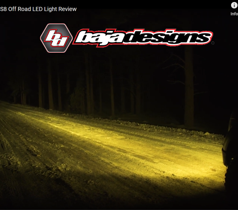 BAJADESIGNS S8 Straight LED Light Bar 20" Amber Driving Combo - Image 3