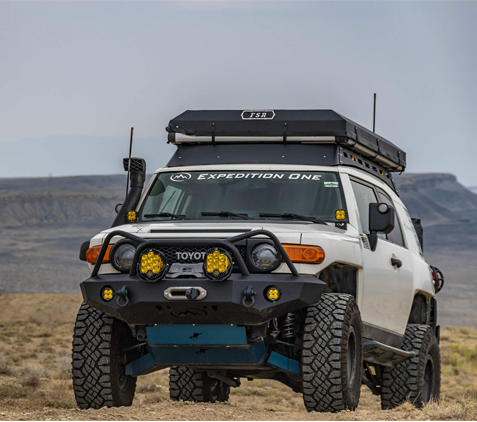 BAJADESIGNS LP9 Pro LED Auxiliary Light Pod Amber Driving Combo (Pair) - Image 2