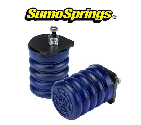 Sumo Rear Helper Springs 1,000lbs for GM Trucks 1999-2018