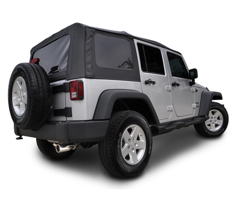 Corsa Sports Cat-back Single Exit 3.5" for Jeep Wrangler (2007-Up) - Image 2