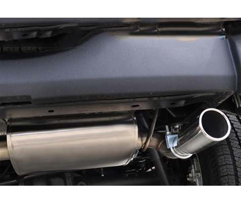 Corsa Sports Cat-back Single Exit 3.5" for Jeep Wrangler (2007-Up) - Image 3