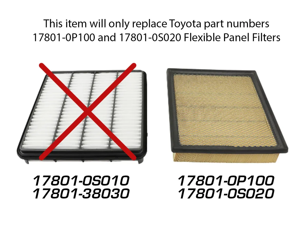 AFE Air Filter Element Magnum FLOW OE Replacement Pro DRY S for Tacoma V6-3.5L 2016-2023 - Image 3