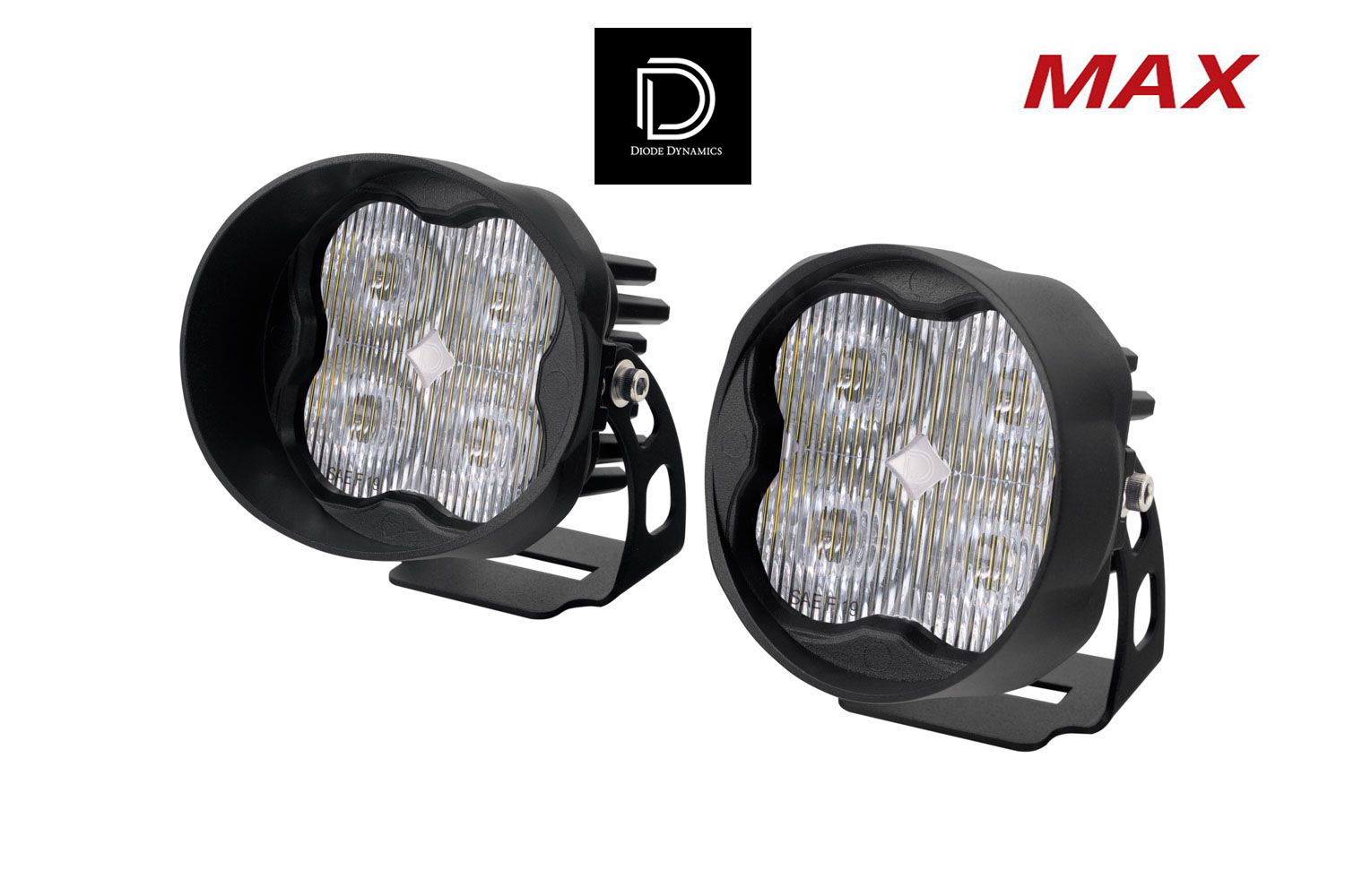 Diode Dynamics SS3 Max White SAE Fog Angled (pair)