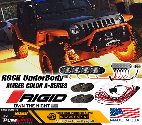 RIGID Rock Light Kit Amber LED Light - Image 2