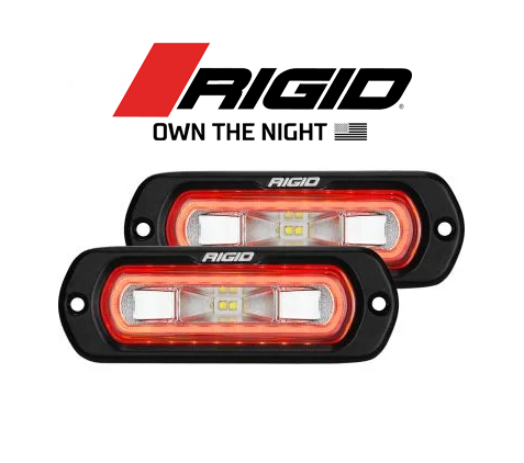 RIGID SR-L Series Off Road Spreader Pod Red Halo