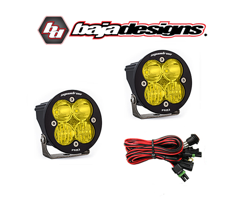 BAJADESIGNS Squadron-R Series Amber Driving Combo (Pair)