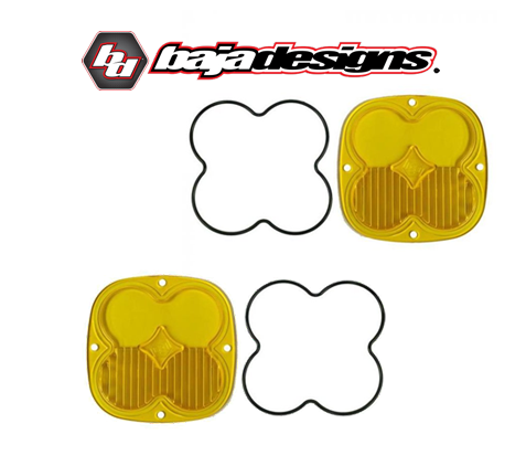BAJADESIGNS XL80 Lens Amber Driving Combo (Pair)
