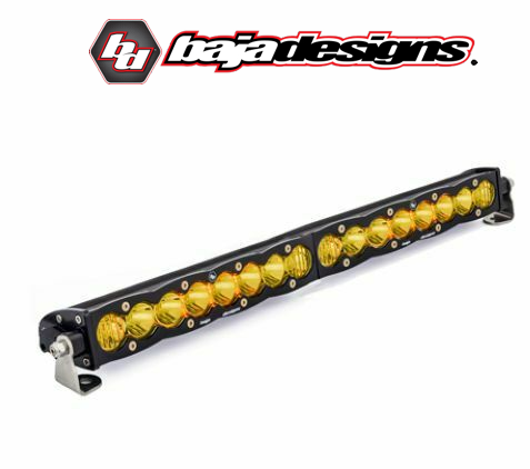BAJADESIGNS S8 Straight LED Light Bar 20" Amber Driving Combo