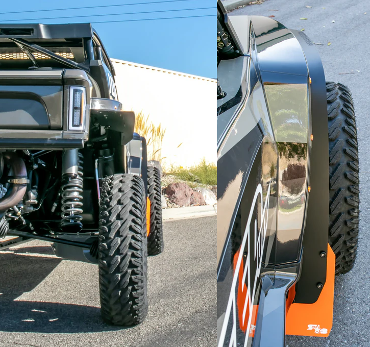 ROKBLOKZ Fender Flare Extensions/Mud Flaps 2023+ Speed UTV El Jefe