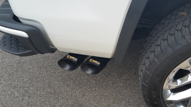 Corsa End Twin Tip 3.0″ Black Billet Universal - Image 2