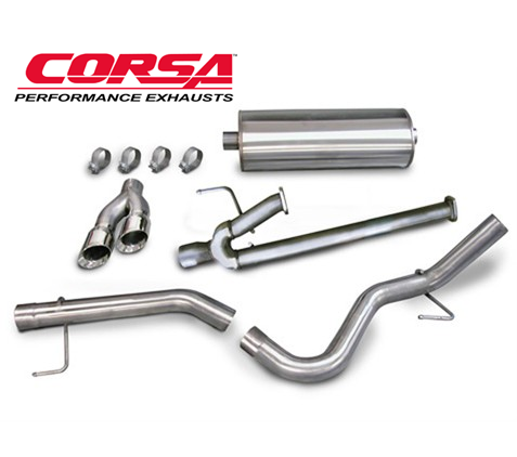 Corsa Sports 3.0" Cat-Back for Toyota Tundra 2010-Up