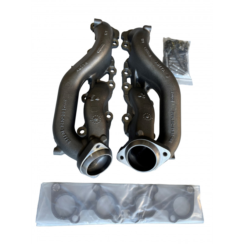 SPD Performance Ported Coyote Exhaust Manifolds for Ford F-150 5.0L 2015-2025 - Image 2