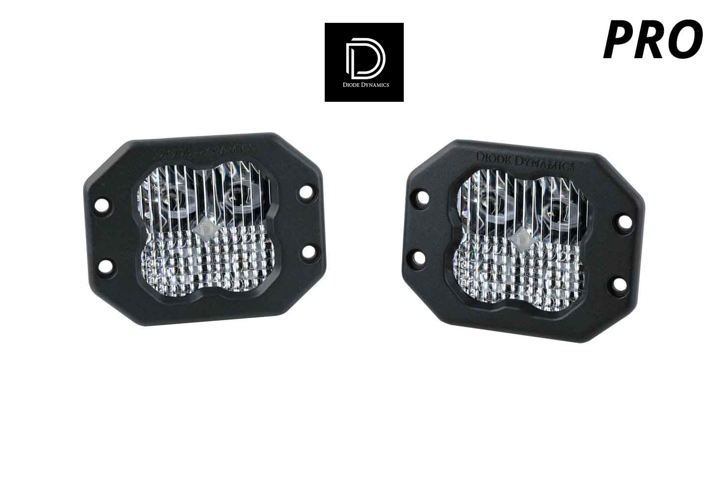 Diode Dynamics SS3 Pro White Combo Flush (pair)