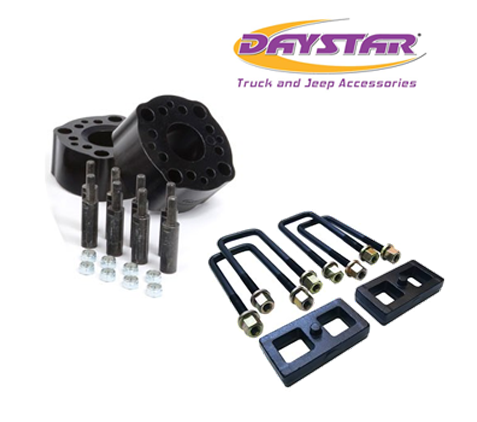 DayStar 3" Front Leveling Kit w/ 1" Rear Blocks & U-Bolts for Tundra 2007-Up