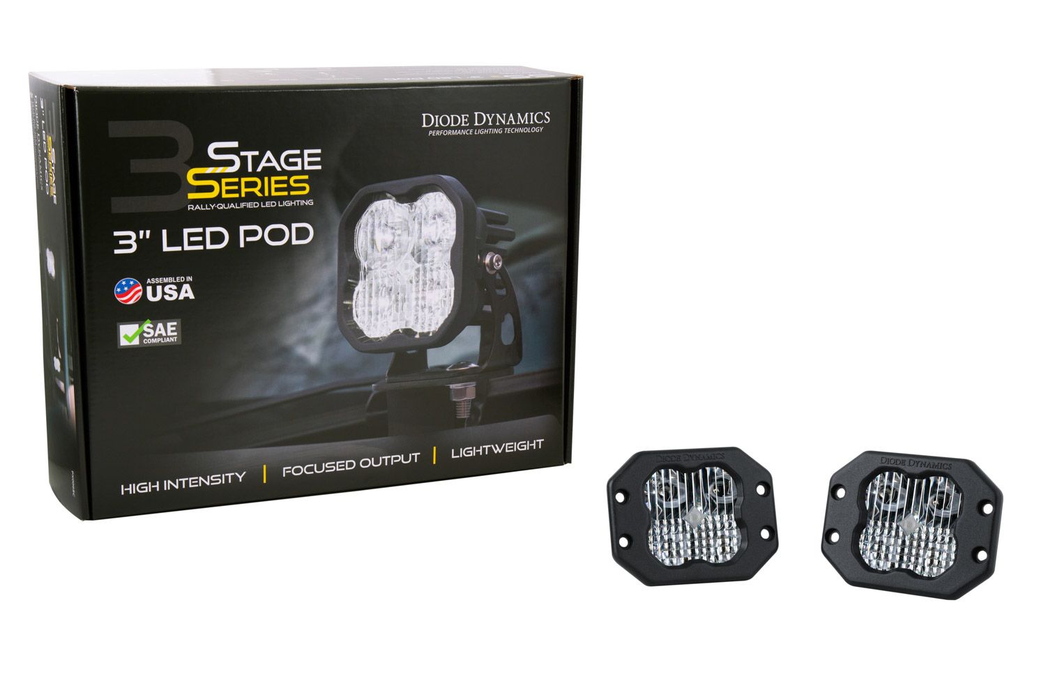 Diode Dynamics SS3 Pro White Combo Flush (pair) - Image 2