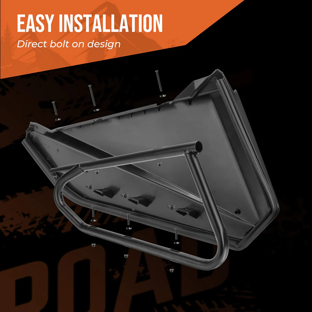 Kemi Moto Front Lower Doors with Metal Frame 2pcs for Can-Am Maverick X3 2017+ - Image 4