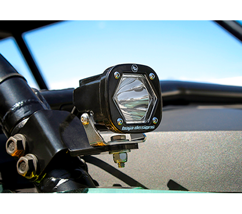 BAJADESIGNS S1 Black LED Auxiliary Light Pod White (Pair) - Image 2