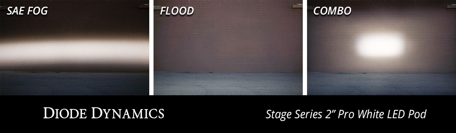 Diode Dynamics C2 Pro White Combo Flush ABL (pair) - Image 4